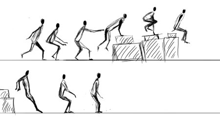 Удар мечом референс