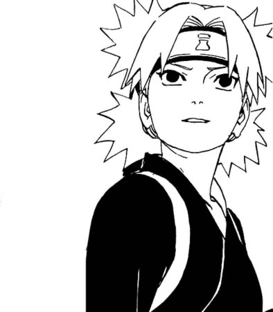 Темари черно белая