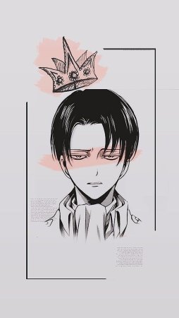 Тату аниме атака титанов Леви Аккерман