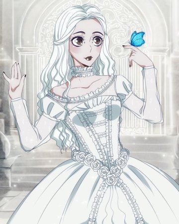 Принцесса Мирана белая Королева