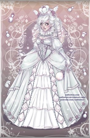 Белая Королева аниме