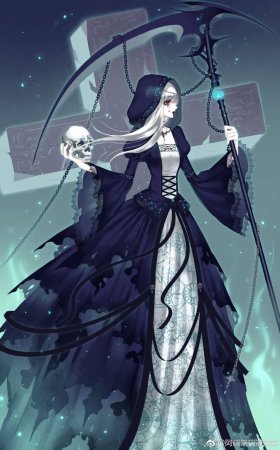 Аниме платья лов Никки Готика