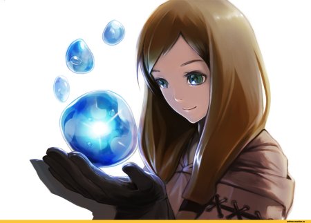 Девушка магия арт