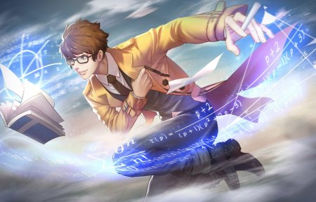 Мальчик волшебник аниме