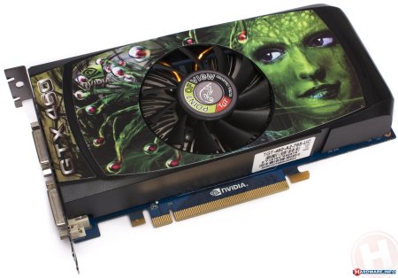 GTX 460 NVIDIA зеленая