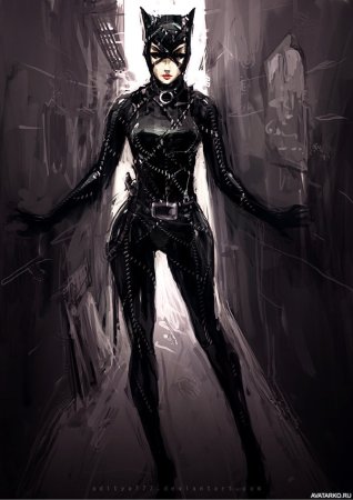 Бэтмен Электра злодейка