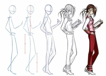 Стили рисования тела