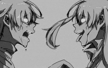 Кричащий человек аниме