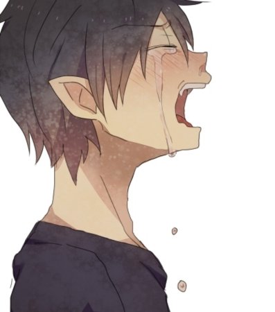 Плачущие аниме парни