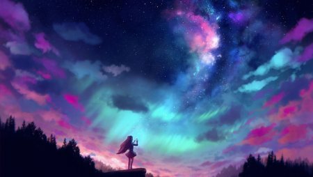 Аниме пейзаж