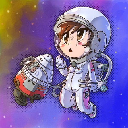 Аниме космонавт
