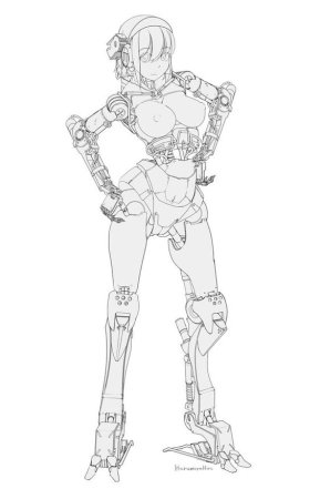 Аниме роботы Чиби