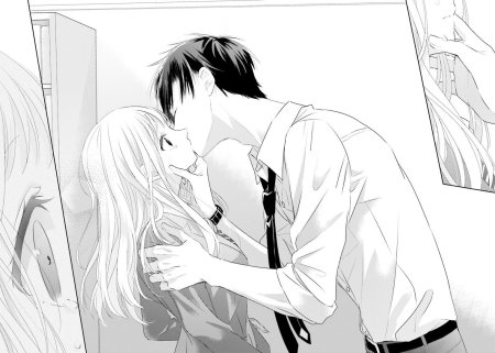 Манга драматичная ирония поцелуй