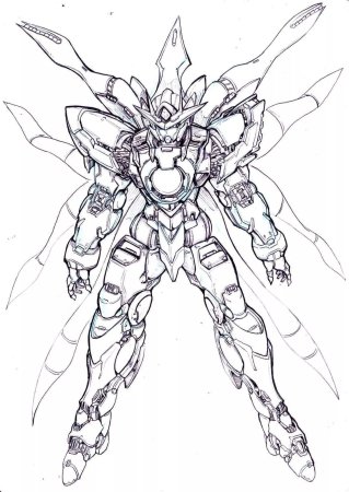 Маленький робот арт