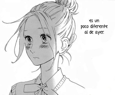 Аниме девушка с пучком