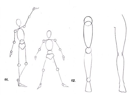 Рисование тела для новичков