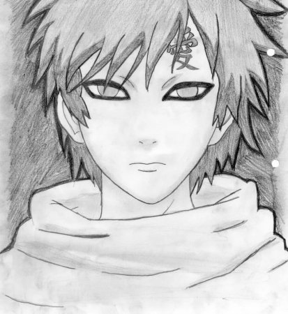 Гаара карандашом