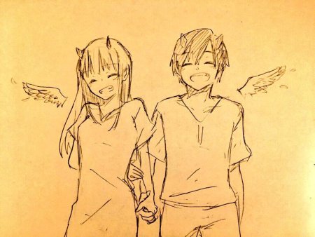 Хиро для срисовки