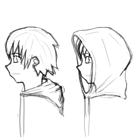 Аниме лицо парня