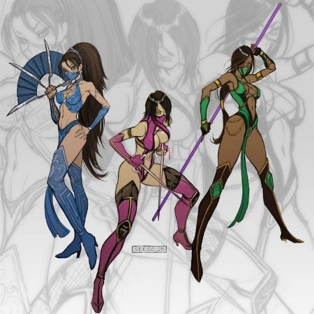 Китана Милина и Джейд