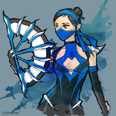 Mortal Kombat 11 Kitana Art