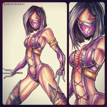 MK Scorpion x Mileena