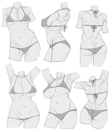 Референсы женской фигуры