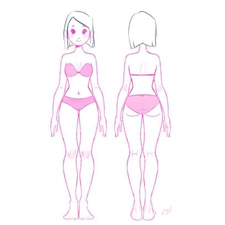 Формы тела для рисования