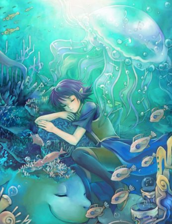 Дети моря арты