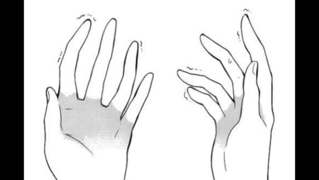 Руки для рисования аниме