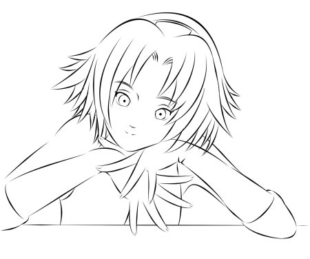 Раскраски аниме