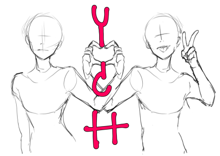YCH позы для рисования