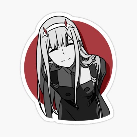 Аниме Стикеры waifu