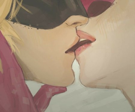 Французский поцелуй арт