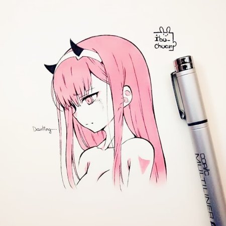 Zero two Каваи