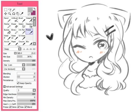 Рисунки Paint Tool Sai 2