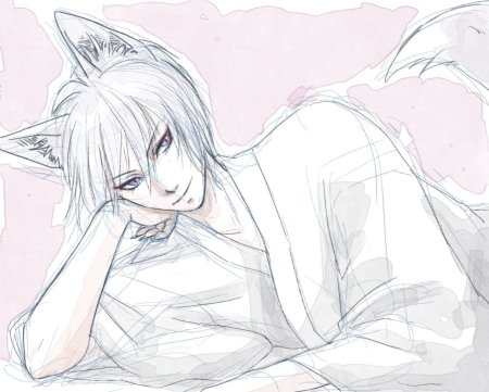 Томоэ чёрно белый