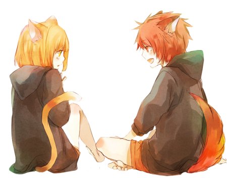 Аниме пары с ушками