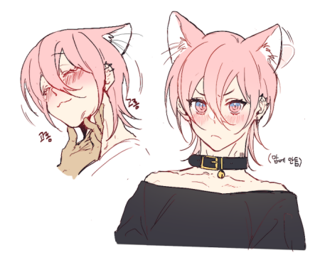 Неко мальчик референс