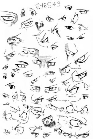 Аниме эмоции для рисования