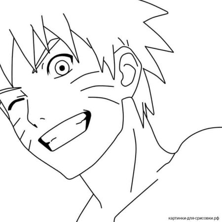 Наруто для перерисовки