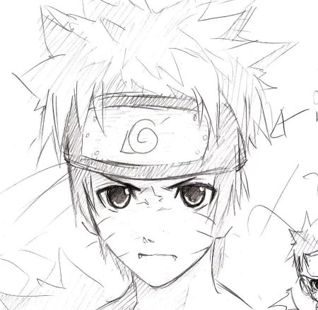 Классные рисунки Наруто