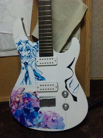 Гитары в стиле отаку