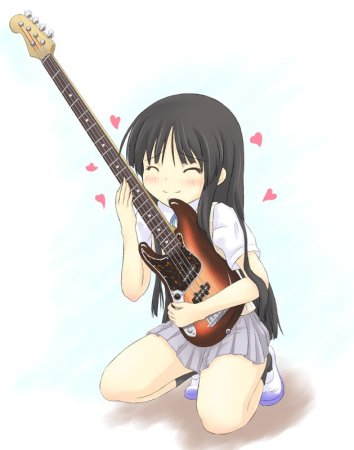 Аниме басистка