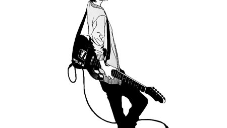 Арты людей с гитарой
