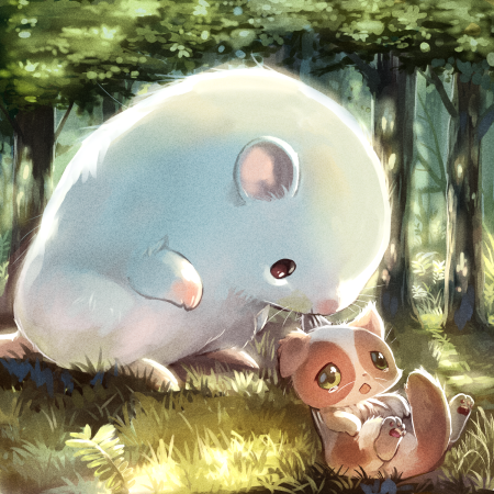 Мышонок из аниме