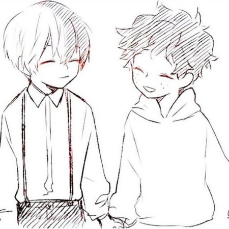 Шото Тодороки скетч