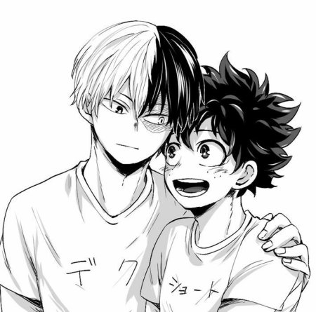 Геройская Академия Манга Мидория