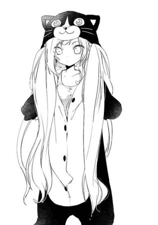 Аниме для распечатки черно белые