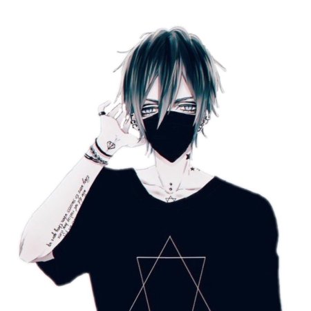 Крутые аниме парни в масках